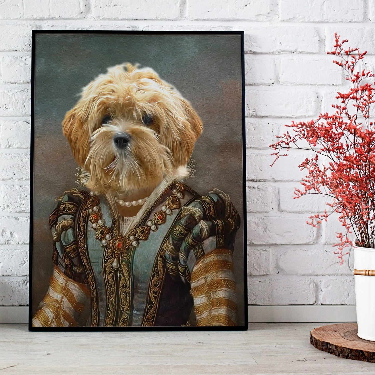 Kjæledyrportrett Royal The Puppy Poster Norge