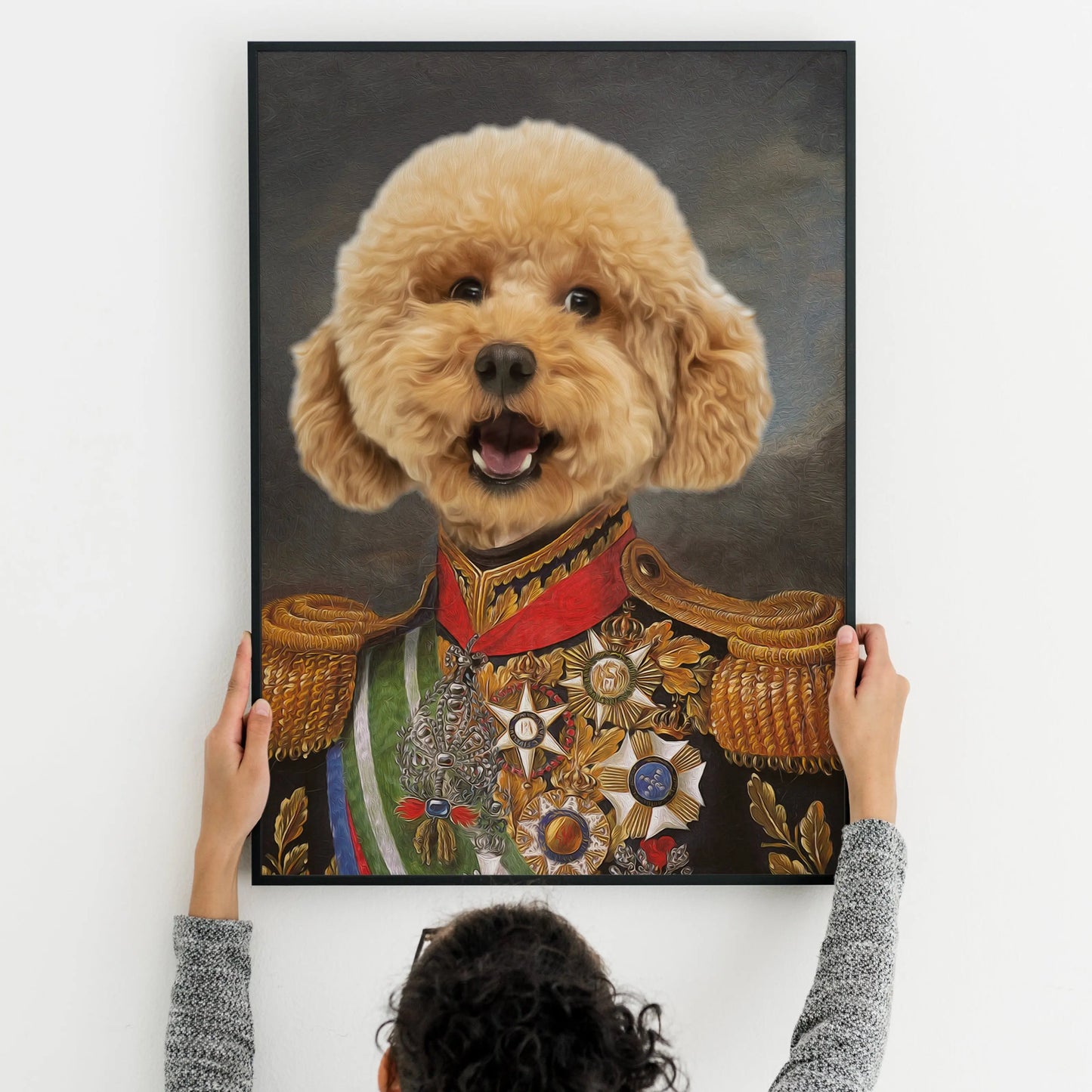 Kjæledyrportrett Royal The Puppy Poster Norge