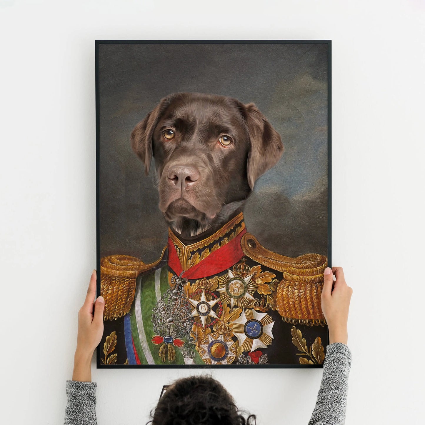 Kjæledyrportrett Royal The Puppy Poster Norge