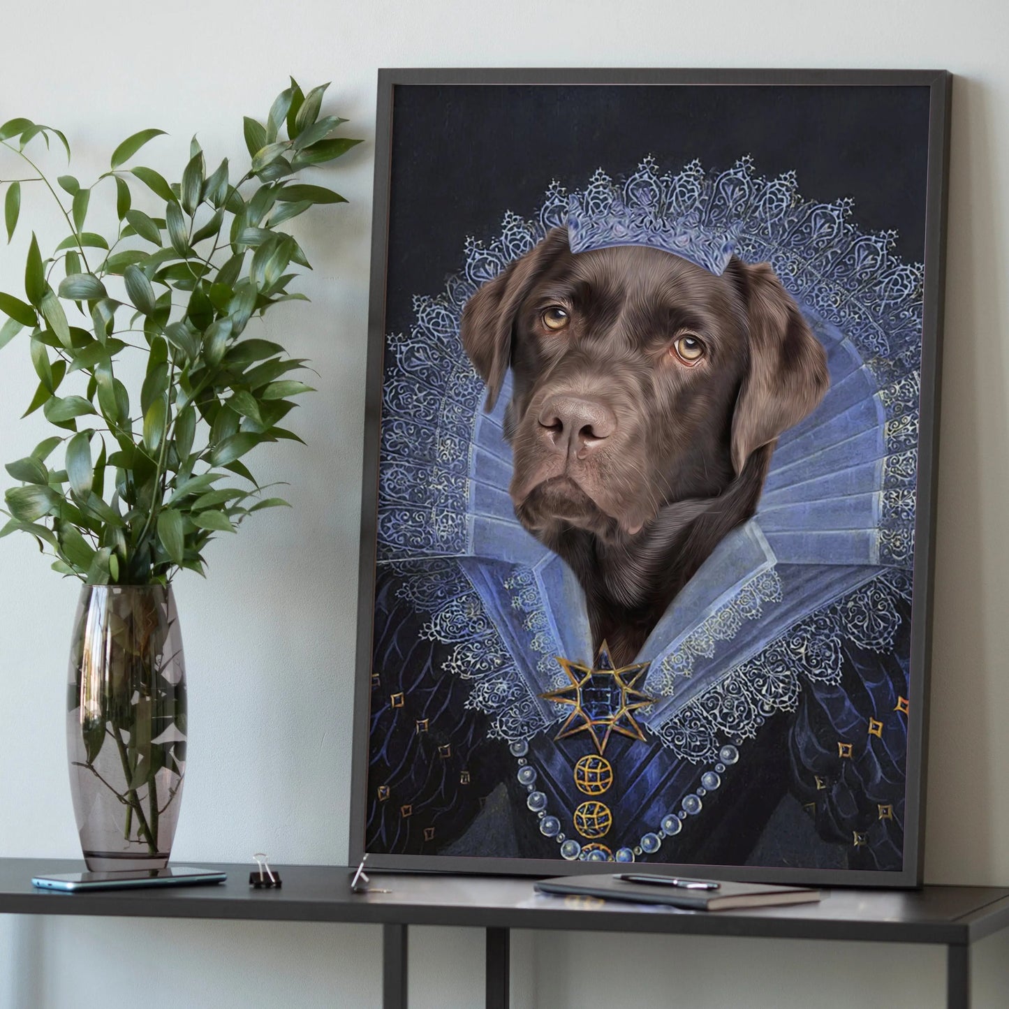 Kjæledyrportrett Royal The Puppy Poster Norge