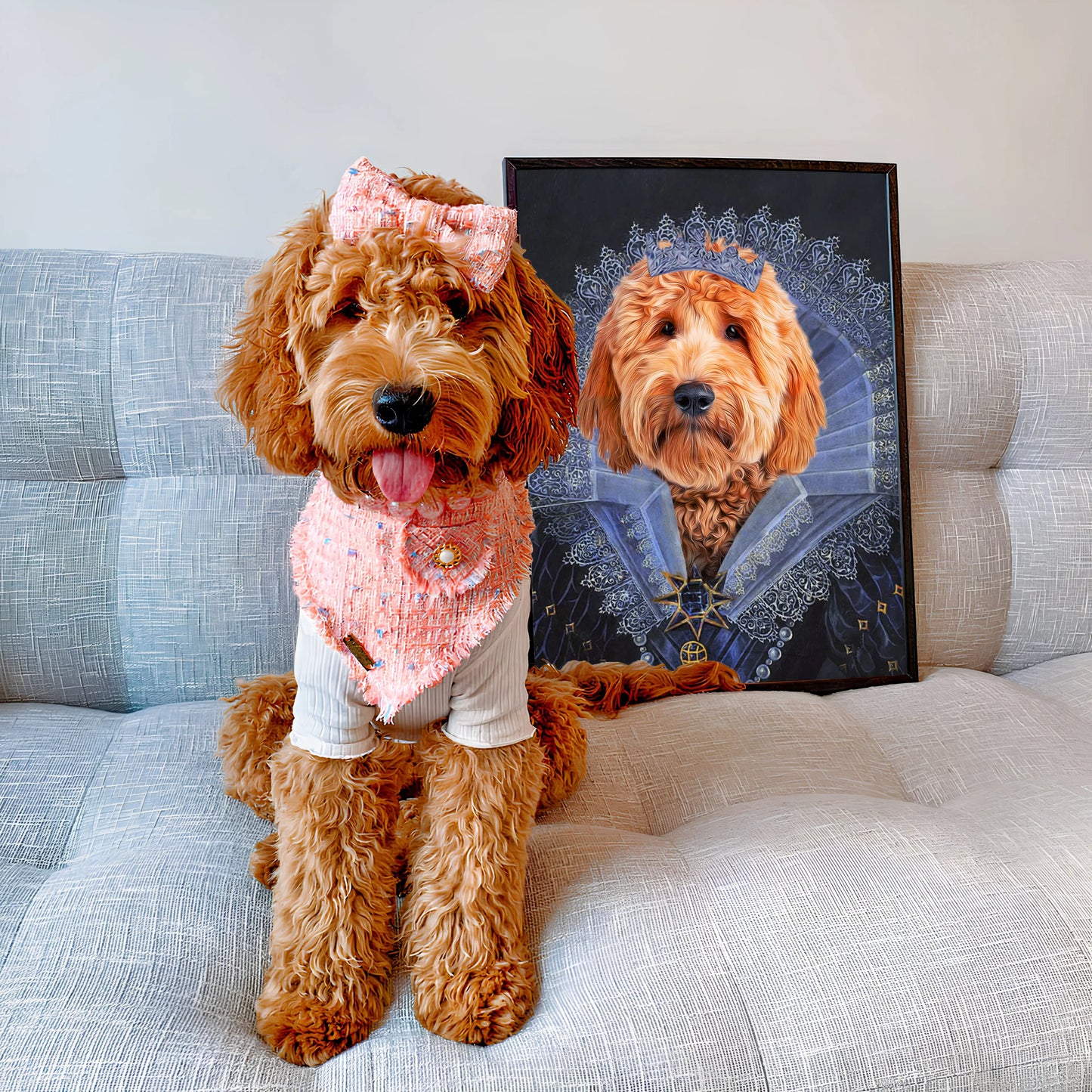 Kjæledyrportrett Royal The Puppy Poster Norge