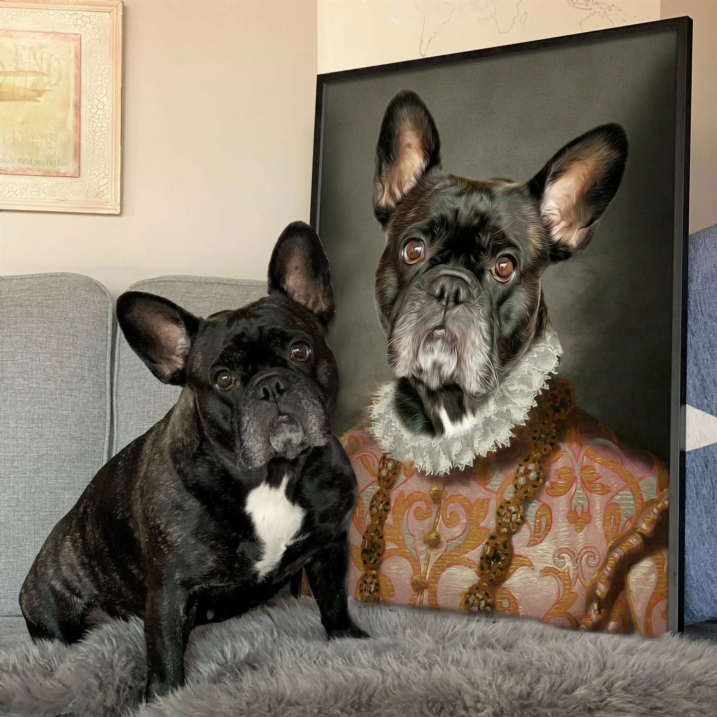 Kjæledyrportrett Royal The Puppy Poster Norge