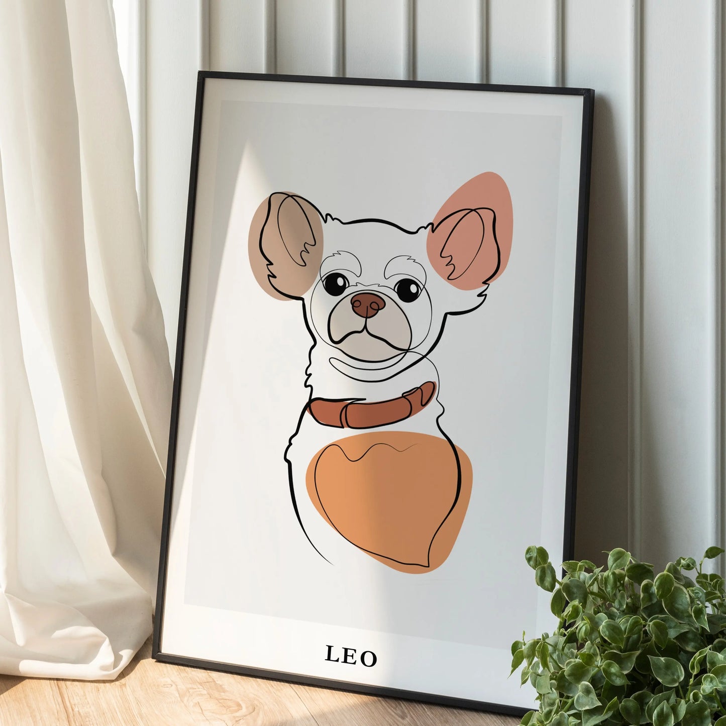 Kjæledyrportrett The Puppy Poster Norge
