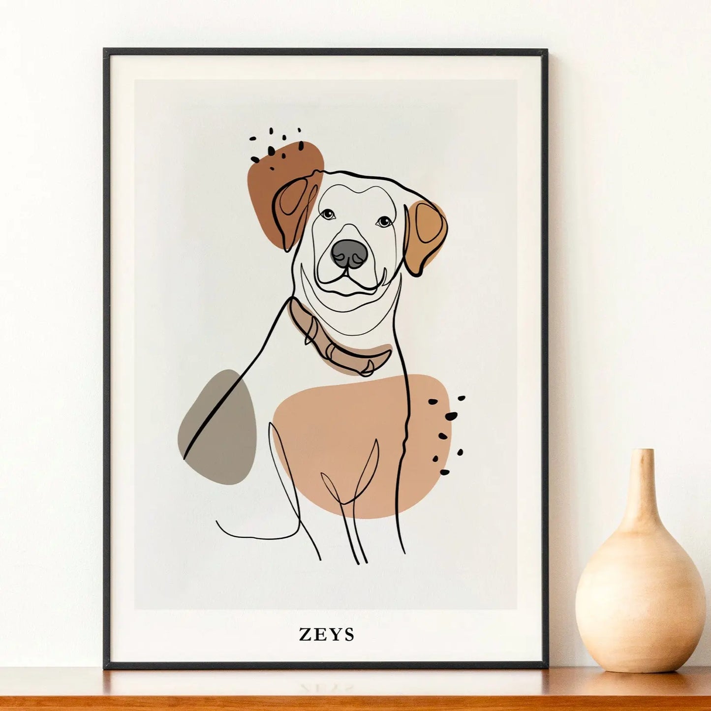 Kjæledyrportrett The Puppy Poster Norge