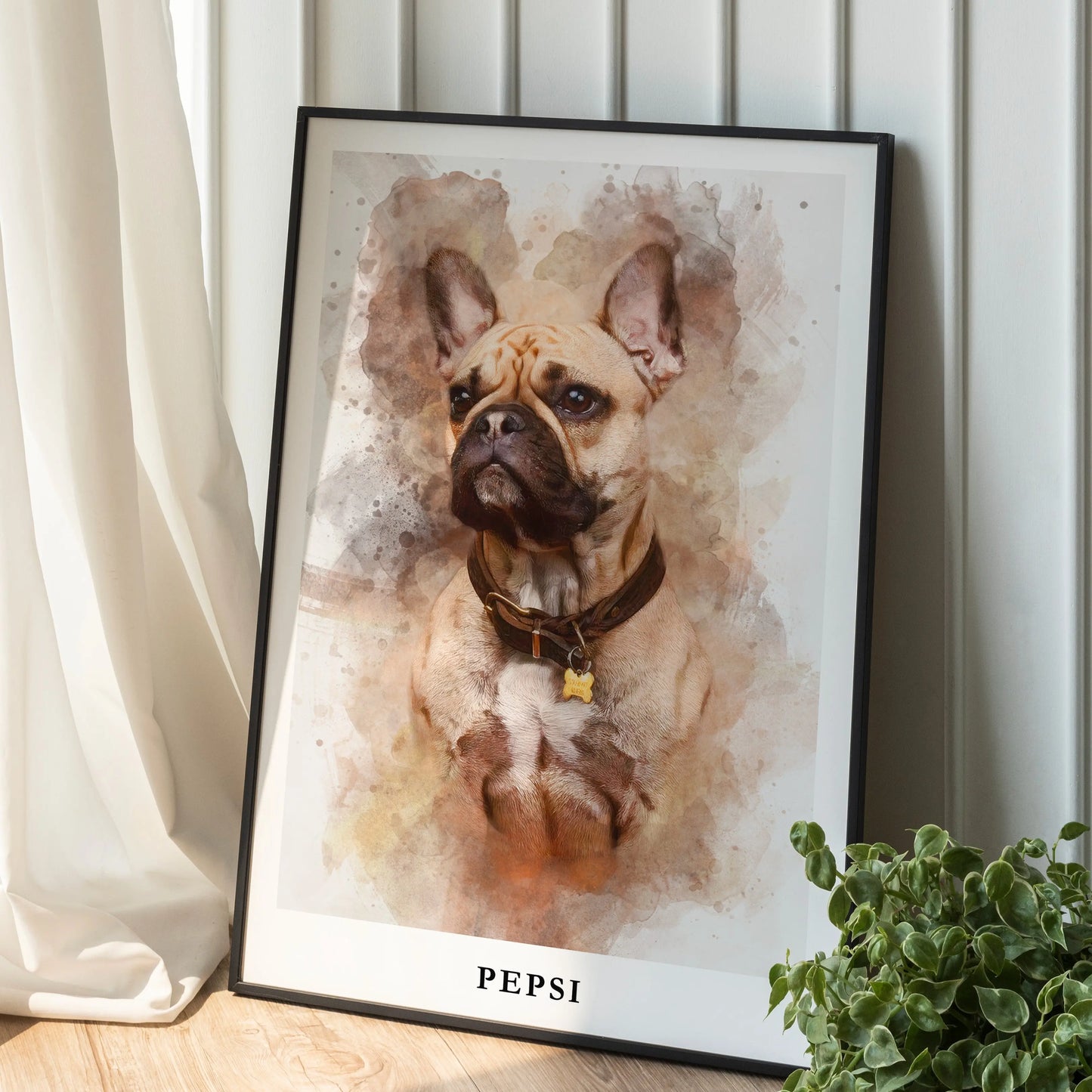 Kjæledyrportrett The Puppy Poster Norge