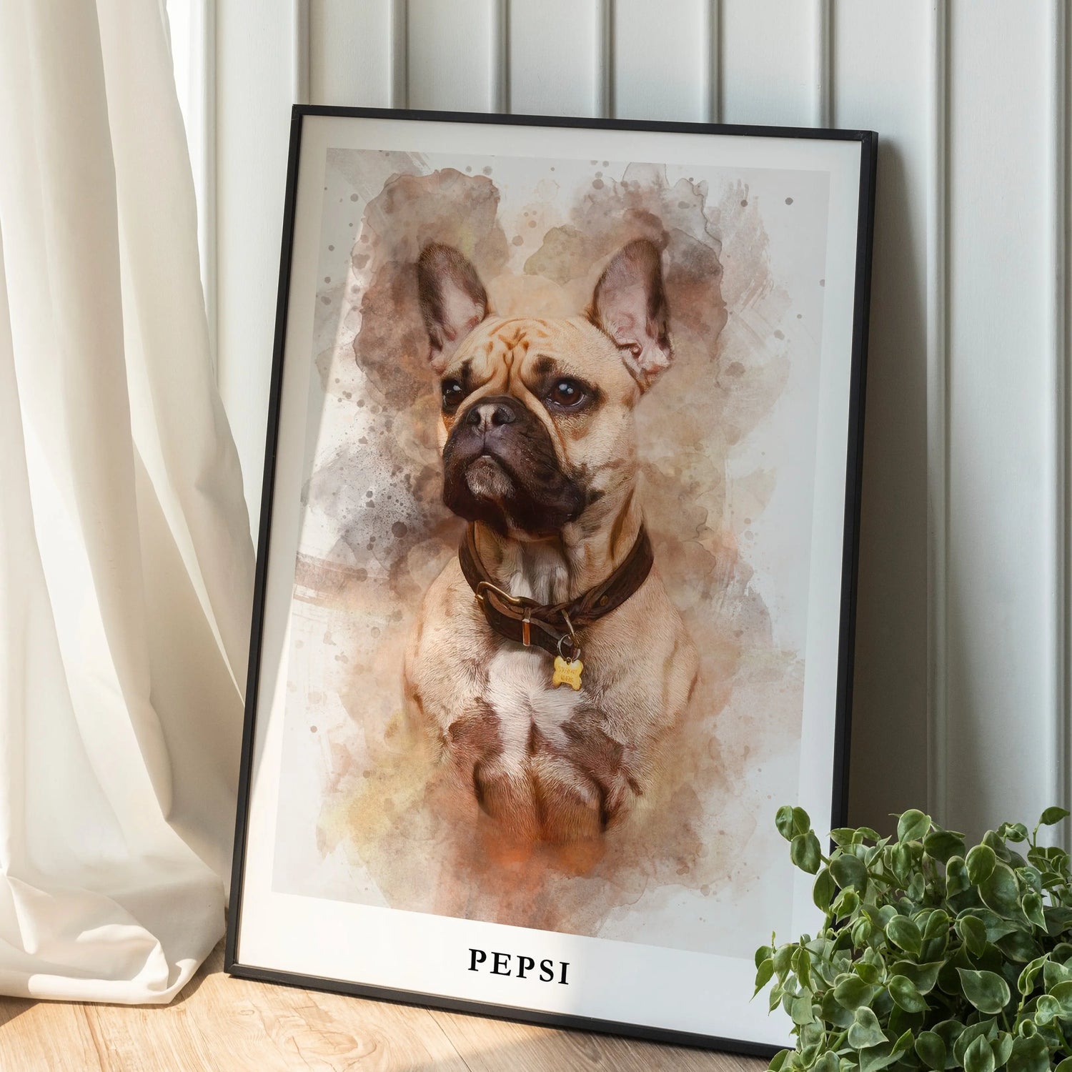 Kjæledyrportrett The Puppy Poster Norge