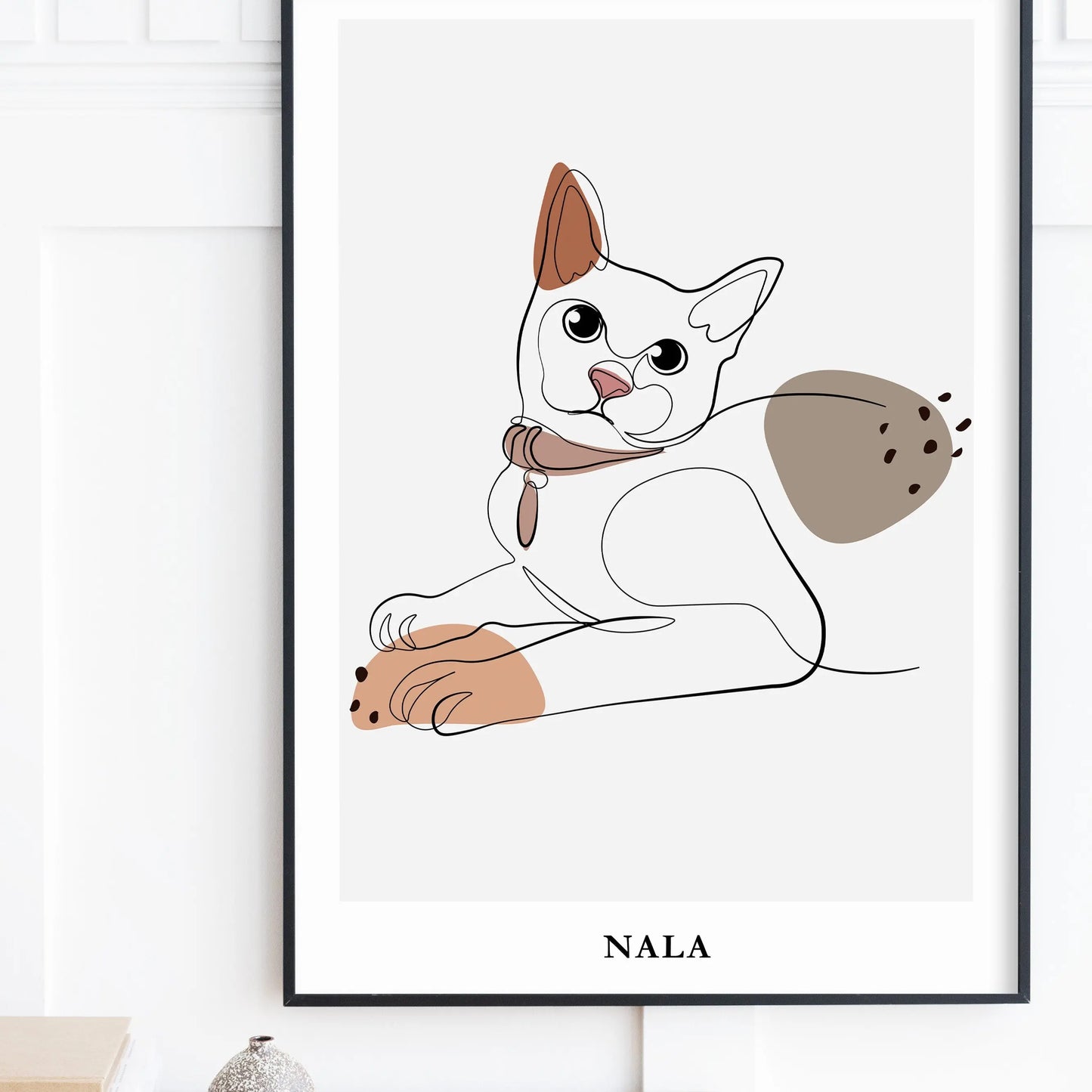 Kjæledyrportrett The Puppy Poster Norge