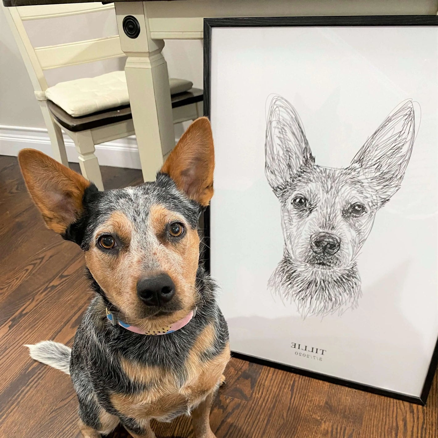 Kjæledyrportrett The Puppy Poster Norge