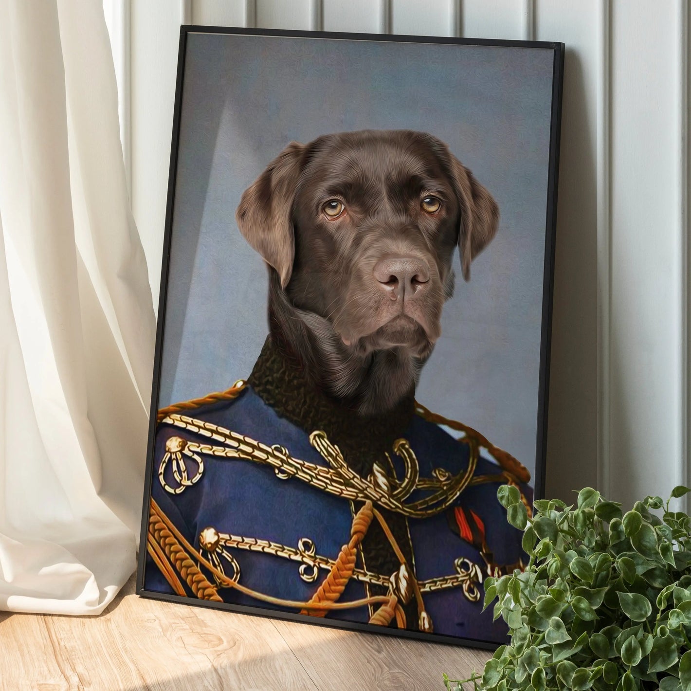 Kjæledyrportrett Royal The Puppy Poster Norge
