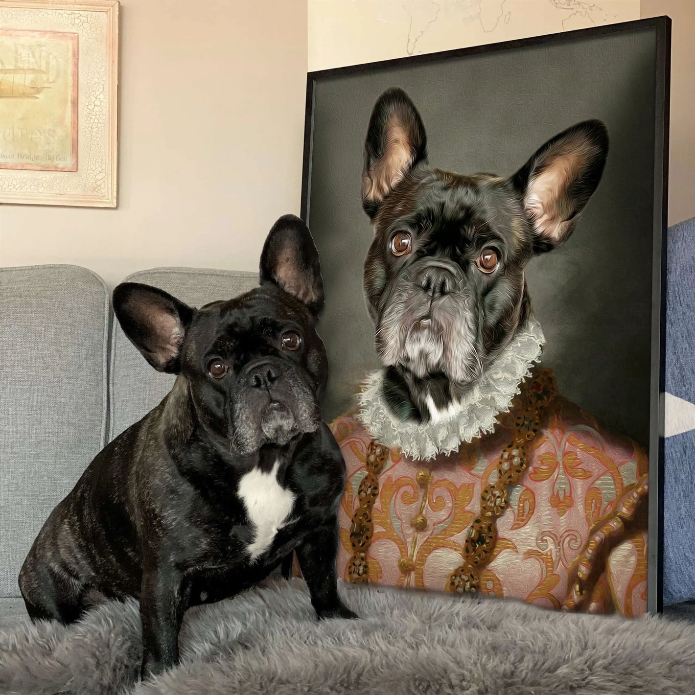 Kjæledyrportrett Royal The Puppy Poster Norge